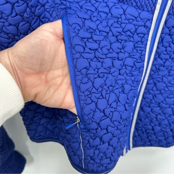 FP Movement Free People Smock Show Packable Run Jacket Dark Blue Indigo L NWT - Picture 5 of 9